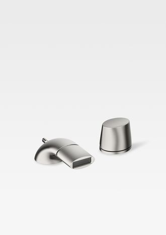 Смеситель для биде Armani Roca Island 5A6076VS0 в цвете Brushed steel