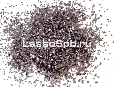 Глиттер блестки цвет цинковый "Zinky Stardust" 0,4 мм, вес 10 г