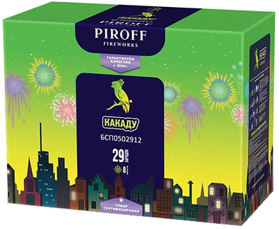 Батарея салютов КАКАДУ (1,2" / 29 залпов)