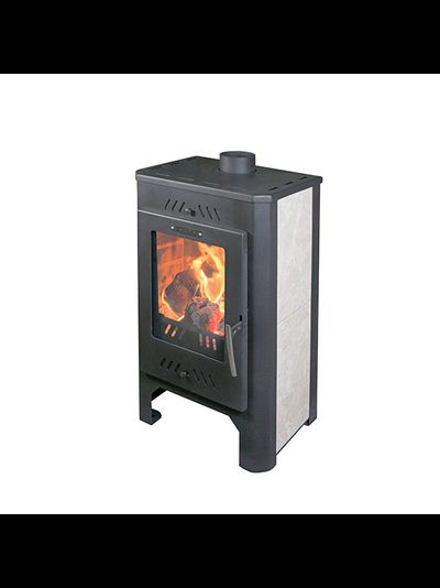 Печь - камин Бранденбург с верхним дымоходом