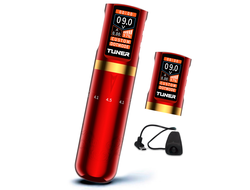 Беспроводная тату машинка DragoArt Tuner Strokes 2.5 - 4.5mm Red