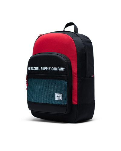 Herschel Kaine Black/Red/Bachelor Button полубоком