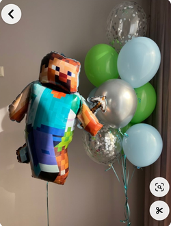 10 шаров на грузе + фигура