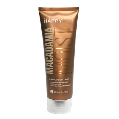Безсульфатный шампунь Happy Hair Macadamia Moist, 250 мл.