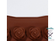 Форма для льда и кондитерских украшений Доляна «Подарок, сердце, роза», 23,2×13,8×1,1 см, 24 ячейки (2,6×2,6×2 см), цвет МИКС