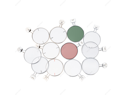 Пробная линза сфера (+) (дптр в ассортименте), 1 шт