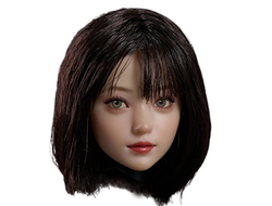 Женская голова (скульпт) с подвижными глазами - 1/6 scale beautiful women with head carving and joy (ZC008D) - Z6TOYS