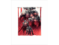 Штора в ванную Doom/ Дум №2