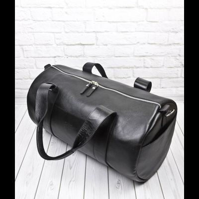 Кожаная дорожная сумка Faenza Premium black (арт. 
4033-01)