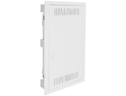 Телекоммуникационный щит 3 ряда Solera Metalbox, белый