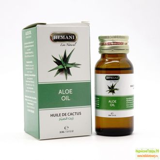 Масло &quot;АЛОЭ&quot; от Hemani; Aloe Oil, 30 мл