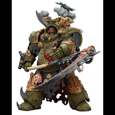 Терминатор Савана Смерти (Warhammer 40K) - КОЛЛЕКЦИОННАЯ ФИГУРКА 1/18 Death Guard Deathshroud Terminator 1 (JT02588) - JOYTOY