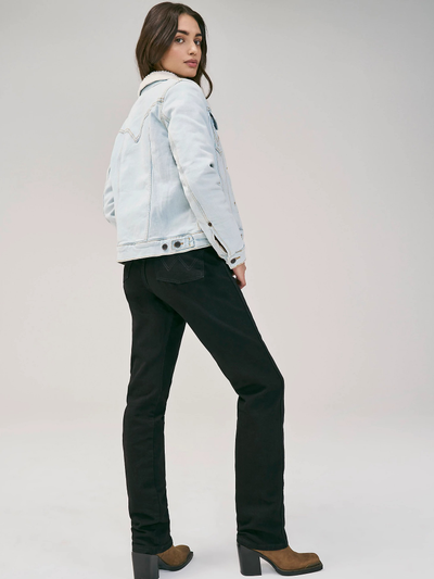 Куртка Wrangler® Retro® Women's  Sherpa Lined Western Denim Jacket
