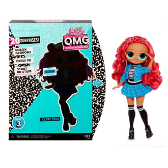 MGA Entertainment L.O.L. Surprise OMG Series 3 Class Prez с 20 сюрпризами Кукла Класс През, 567202