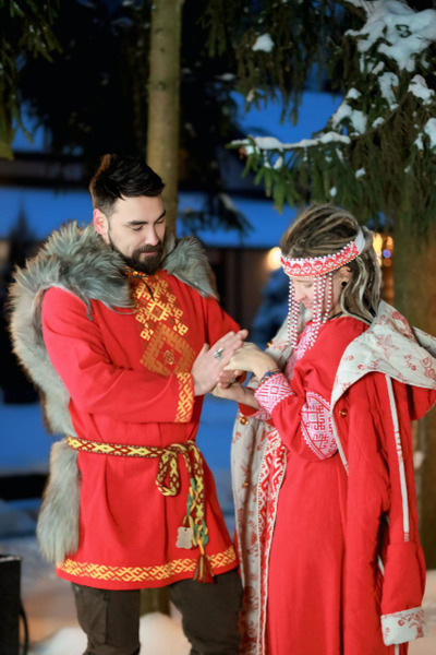 Царская славянская рубаха