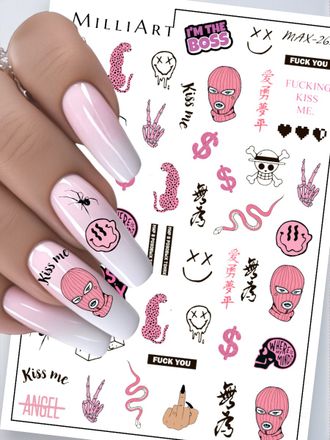 Слайдер-дизайн MilliArt Nails MAX-265