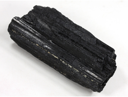 Турмалин чёрный (шерл), кристалл необработанный, Бразилия (73*32*25 мм, 116 г) №37620