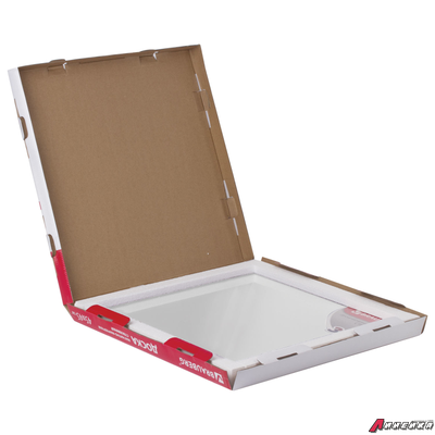 Доска магнитно-маркерная стеклянная, белая, 45×45 см, 3 магнита, BRAUBERG. 236735