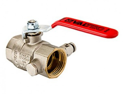 Кран шар.с дренаж/возд.отв. Д15 Г/Г Valtec