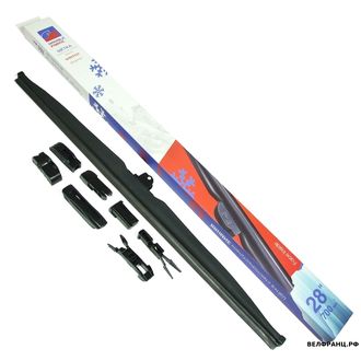 Щетка стеклоочистителя зимняя 28" (700мм) "DOUBLE FORCE"