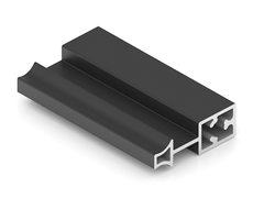 Рамка средняя Slim Line L=...мм. ЧЕРНЫЙ МАТОВЫЙ  AV0590.VP540.BKSPC.CJ  ARISTO