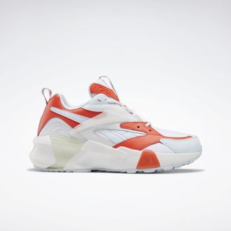 КРОССОВКИ AZTREK DOUBLE MIX white orange
