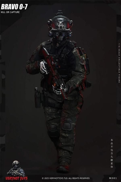 ПРЕДЗАКАЗ - Саймон "Гоуст" Райли (Ghost, CoD Modern Warfare)  - Коллекционная ФИГУРКА 1/6 scale BRAVO 0-7 KILL OR CAPTURE (M001) - VERYHOTTOYS ?ЦЕНА: 17600 РУБ.?