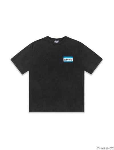 Футболка Vetements Hello Grey Унисекс