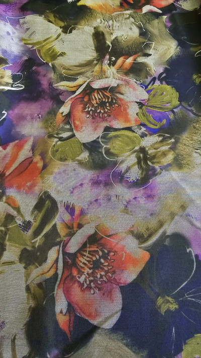 Шёлк-купра Эден 5005 Цвет 1