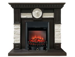 Электрокамин Порту BL M2 с очагом Fobos