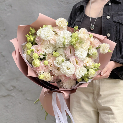 Букет из 15 эустом