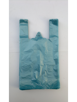 Пакет "Майка" бирюзовая 24х43-2.5гр /40уп х 90шт/ упаковка 3600шт