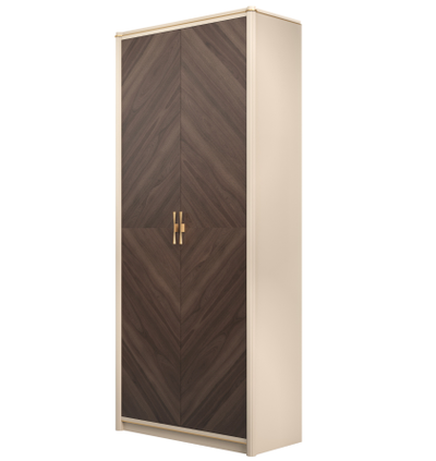 ШКАФ 2-Х ДВЕРНЫЙ ВЕНЕЦИЯ ПЛАТЯНОЙ Т-152 МЕЛАНЖ/ОРЕХ (L100*P61,8*H223) TIMBER