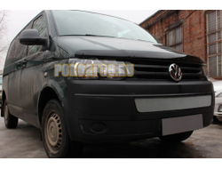Защита радиатора Volkswagen T5 рестайлинг (Transporter, Multivan, Caravelle) 2009- chrome
