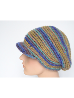 Фиолетовая разноцветная кепка Vizio Италия 8013 W  фото