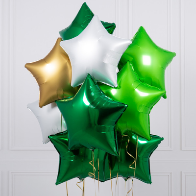 Звезды фольгированные 18 дюймов (46 сантиметров)