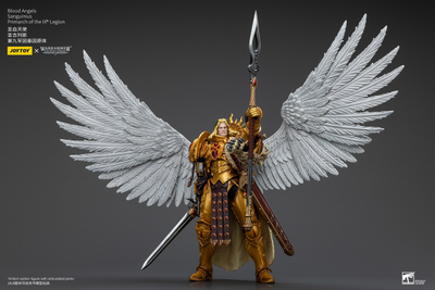 Сангвиний, Примарх Кровавых Ангелов (Warhammer Horus Heresy) - КОЛЛЕКЦИОННАЯ ФИГУРКА 1/18 Blood Angels Sanguinius Primarch of the IX Legion (JT00218) - JOYTOY