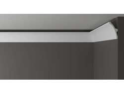 Потолочный плинтус для подсветки DECOR-DIZAYN DD512, из дюрополимера, под покраску, ударопрочный, 2 метра