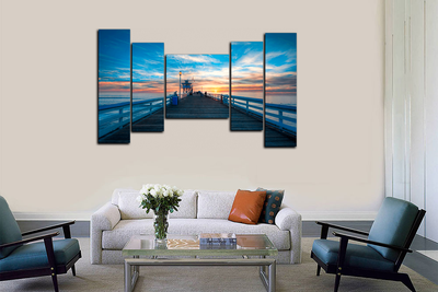 Модульная картина "Мост к солнцу"