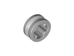 Technic Bush 1/2 Smooth, Light Bluish Gray (4265c / 4211573 / 6271165)