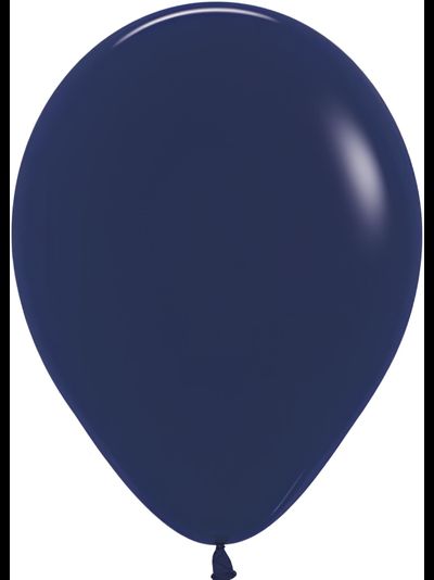 Воздушный шар тёмно-синий пастель