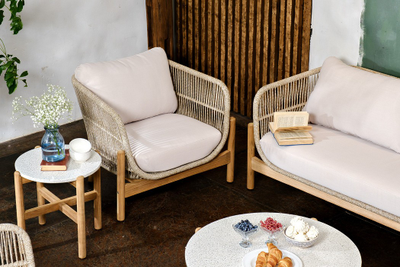 Диванная группа из тика TALARA XL