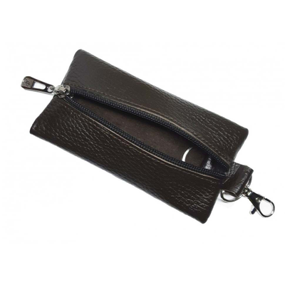 Ключница на молнии флотер (размер-маленький) под наклейку логотипа авто