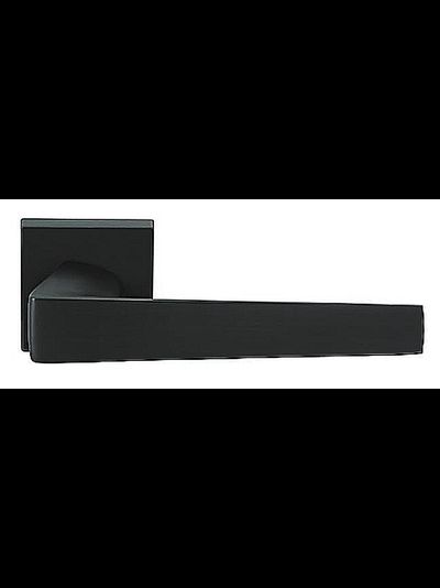 Ручка на квадратной розетке, L040 120BL черная