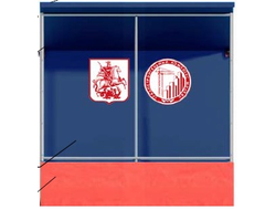 Тип 2.4 Защитно-охранное ограждение с пешеходной галереей | ГОРЗАБОР