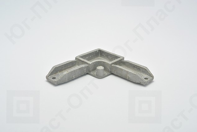 Уголок москитной сетки алюминиевый без покрытия