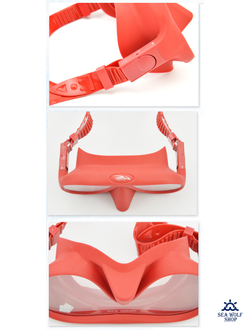 Маска для дайвинга Keep Diving моно frameless черная