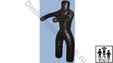 борцовский тренировочный манекен кожаный двуногий