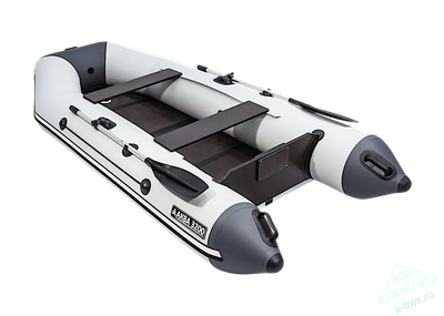Лодка ПВХ Мастер Лодок Аква 3200Слань-книжка Киль