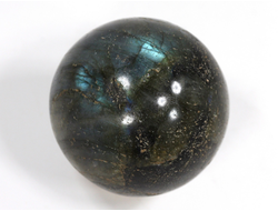 Шар Лабрадорит, Мадагаскар (40 мм, 87 г) №35337